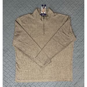 Men’s GAP Long Sleeve Brown Half Zip Pullover